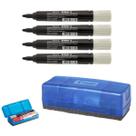 Kit 4 Canetas P/ Quadro Branco WBM-7 + Apagador 150n Pilot