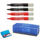 Kit 4 Canetas P/ Quadro Branco WBM-7 + Apagador 150n Pilot