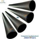 Kit 4 Canos de Extensão 43cm Cada Aspirador Britania Faciclean 1000 1420 1480 1640