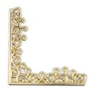 Kit 4 Cantoneira Arabesco Grande Decoração Caixas Bandejas Espelhos Vidro