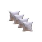 Kit 4 Capa Almofadas Cetim 35x35 Luxo Ziper Invisivel - Magic Enxovais