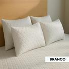 Kit 4 Capa De Travesseiro Protetor Impermeável 70x50 Fronha Matelado Antialérgica Antimofo Super Macia Premium