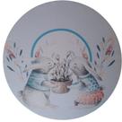 Kit 4 Capa Sousplat Supla Pascoa Redondo Tecido 35cm Semmdf Kit 4 Capa Sousplat Supla Pascoa Redondo Tecido 35cm Semmdf