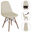 Kit 4 Capa Spandex Lisa Cadeira Jantar Charles Eiffel Eames Kit 4 Capa Spandex Lisa Cadeira Jantar Charles Eiffel Eames