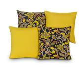 Kit 4 Capas Almofadas Lindas Decorativas Sala Sofá C/ Ziper Sem Enchimentos