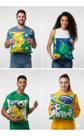 Kit 4 Capas Almofadas Torcedor Brasil Copa Do Mundo 2026 Amarelo Kit 4 Capas Almofadas Torcedor Brasil Copa Do Mundo 2026 Amarelo