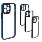 Kit 4 Capas Borda Transparente Compatível Iphone 13 Pro Max