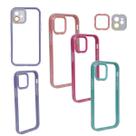 Kit 4 Capas Case Transparente C/ Borda Compatível Iphone 12