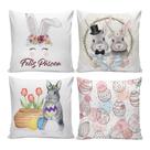 Kit 4 Capas de Almodas Decorativas 45X45