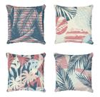 Kit 4 Capas De almofada Decorativa Tropical Kit 4 Capas De almofada Decorativa Tropical