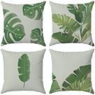 Kit 4 Capas de Almofada Decorativas Estampadas - Costela de Adão Kit 4 Capas de Almofada Decorativas Estampadas - Costela de Adão