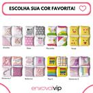 Kit 4 Capas De Almofada Menina Infantil 40cm x 40cm Estampada Divertida