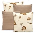 Kit 4 Capas de Almofada Piquet 40x40 cm Decorativas Estampadas e Lisas