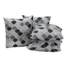 Kit 4 Capas De Almofadas 45x45 Tecido Gorgurinho Linha Decor