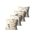 Kit 4 Capas de Almofadas Alta Qualidade Mdecore 45X45