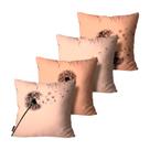 Kit 4 Capas de Almofadas Alta Qualidade Mdecore 45X45