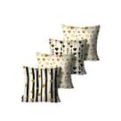 Kit 4 Capas de Almofadas Alta Qualidade Mdecore 45X45