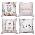 Kit 4 Capas de Almofadas Decoração