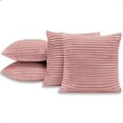 Kit 4 Capas de Almofadas Decorativas 45x45 cm