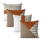 Kit 4 Capas de Almofadas Decorativas 45x45 - Moderna 002