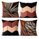 Kit 4 Capas de Almofadas Decorativas 45x45 - Moderna 003
