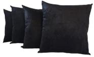 - Kit 4 Capas De Almofadas Decorativas Sued Lisas 60x60 Lindas