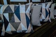 - kit 4 capas de almofadas Gorgurinho Maquinetado areia 45x 45 - kit 4 capas de almofadas Gorgurinho Maquinetado areia 45x 45