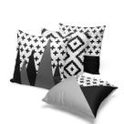 kit 4 capas de almofadas mais escandinavo 40x40