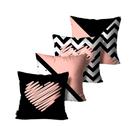 Kit 4 Capas de Almofadas Mdecore