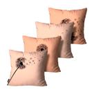Kit 4 Capas de Almofadas Varios modelos Terracota Mdecore