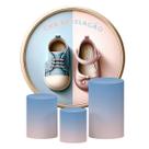 Kit 4 Capas Decorativas Para Chá Revelação Sublimado Várias Estampas Tecido Premium Para Festas, Eventos e Datas Comemorativas Kit 4 Capas Decorativas Para Chá Revelação Sublimado Várias Estampas Tecido Premium Para Festas, Eventos e Datas Comemorativas