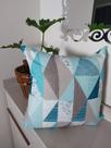 KIT 4 Capas p/ almofadas 45x45cm - Com Zíper e Lapela - VERDE