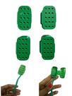 Kit 4 Capinhas Protetora Escova Dente Protetor Cerdas Dental