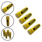 Kit 4 Cargas Recarregáveis 9800mAh 3.7V para Lanternas