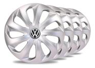 Kit 4 Carlota Esportiva Aro 14 Vw Gol G1 G2 G3 G4 G5 Jogo Calotas Volkswagen Fox Polo Saveiro