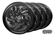 Kit 4 Carlota Esportiva Nitro Aro 14 Vw Gol Fox Jogo Calotas Preta Up Saveiro Kit 4 Carlota Esportiva Nitro Aro 14 Vw Gol Fox Jogo Calotas Preta Up Saveiro
