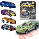 Kit 4 Carrinhos Cambalhota Crazy Cars Salto Bate E Pula 360