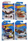 Kit 4 Carrinhos Hot Wheels Sortidos 1:64 - Mattel