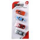 Kit 4 Carros Velocity Team CV255281 Playfun