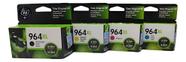 Kit 4 Cartuchos 964xl Preto Coloridos Originais