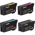 Kit 4 Cartuchos de Tinta T40w Epson T3170 5170 C/ preto 80ml