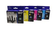 KIT 4 CARTUCHOS EPSON 196 197 Xp-204 Xp-214 Xp-401 Xp-411