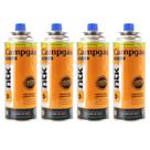 Kit 4 Cartuchos Refil Campgas 227g Para Fogareiro Nautika