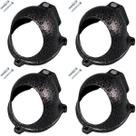 Kit 4 Case Protetor Super Resistente para Câmera Dome Cinza