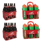 Kit 4 Cesta Porta 6 Litrão Cerveja Garrafas Squeeze C/ Alça