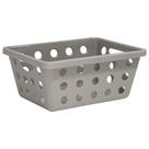 Kit 4 Cestas Organizadoras Multiuso 1,2L Plástico Organizador de Gavetas