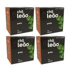 Kit 4 Chá Leão Preto 10 Sachês 16g
