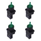 Kit 4 chave xb2ek2361 vd 2 pos fixa ilum 24v plast sibratec