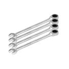 Kit 4 Chaves Combinadas Catraca 15mm Ingco Aço CR-V Kit 4 Chaves Combinadas Catraca 15mm Ingco Aço CR-V