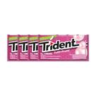 Kit 4 Chiclete Trident Tutti Frutti 8g com 5 Unidades